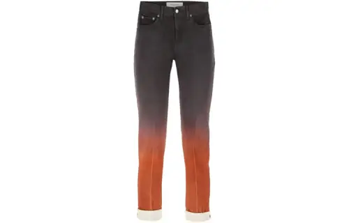 Golden Goose Jeans Women's Multicolor Moderate Slim Fit Pants
