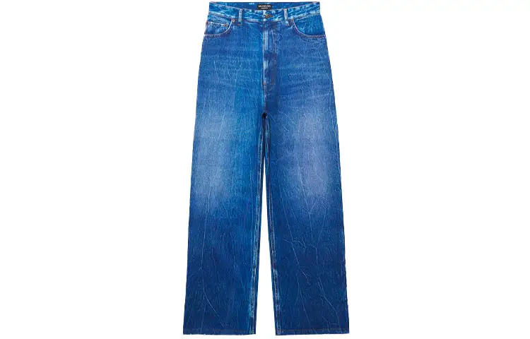 Balenciaga Trompe L'Oeil Pant 'Blue'