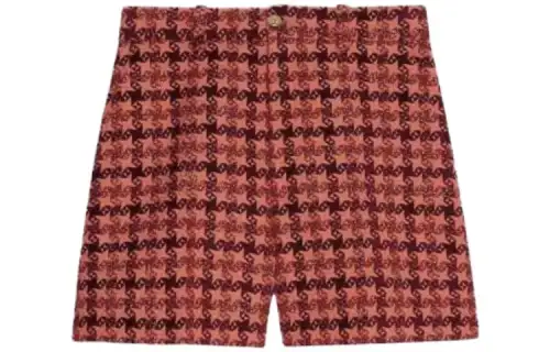 GUCCI SS22 Casual Shorts Women's Red