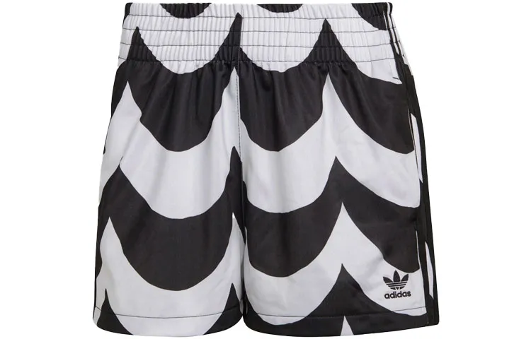 Adidas Originals MARIMEKKO Casual Shorts Women's Black White