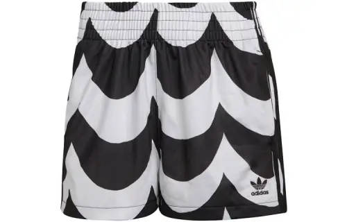 Adidas Originals MARIMEKKO Casual Shorts Women's Black White