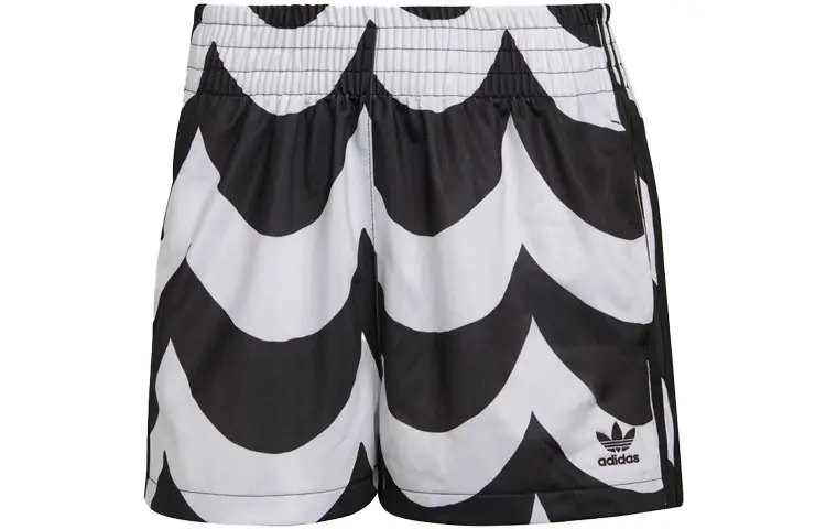 Adidas Originals MARIMEKKO Casual Shorts Women's Black White