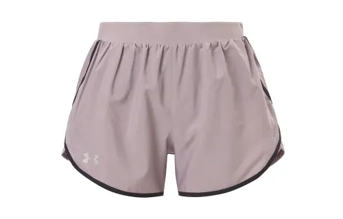 Under Armour Casual Shorts Women's Lead Gray Purple Moderate