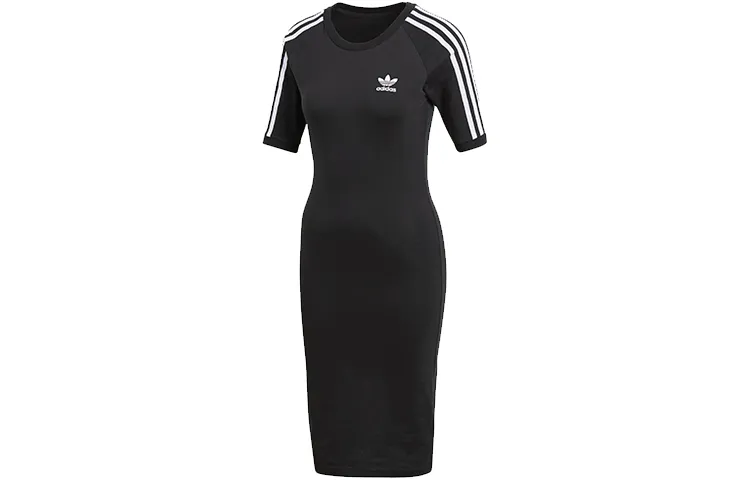 Adidas Originals Short Sleeved Dress Women's Black