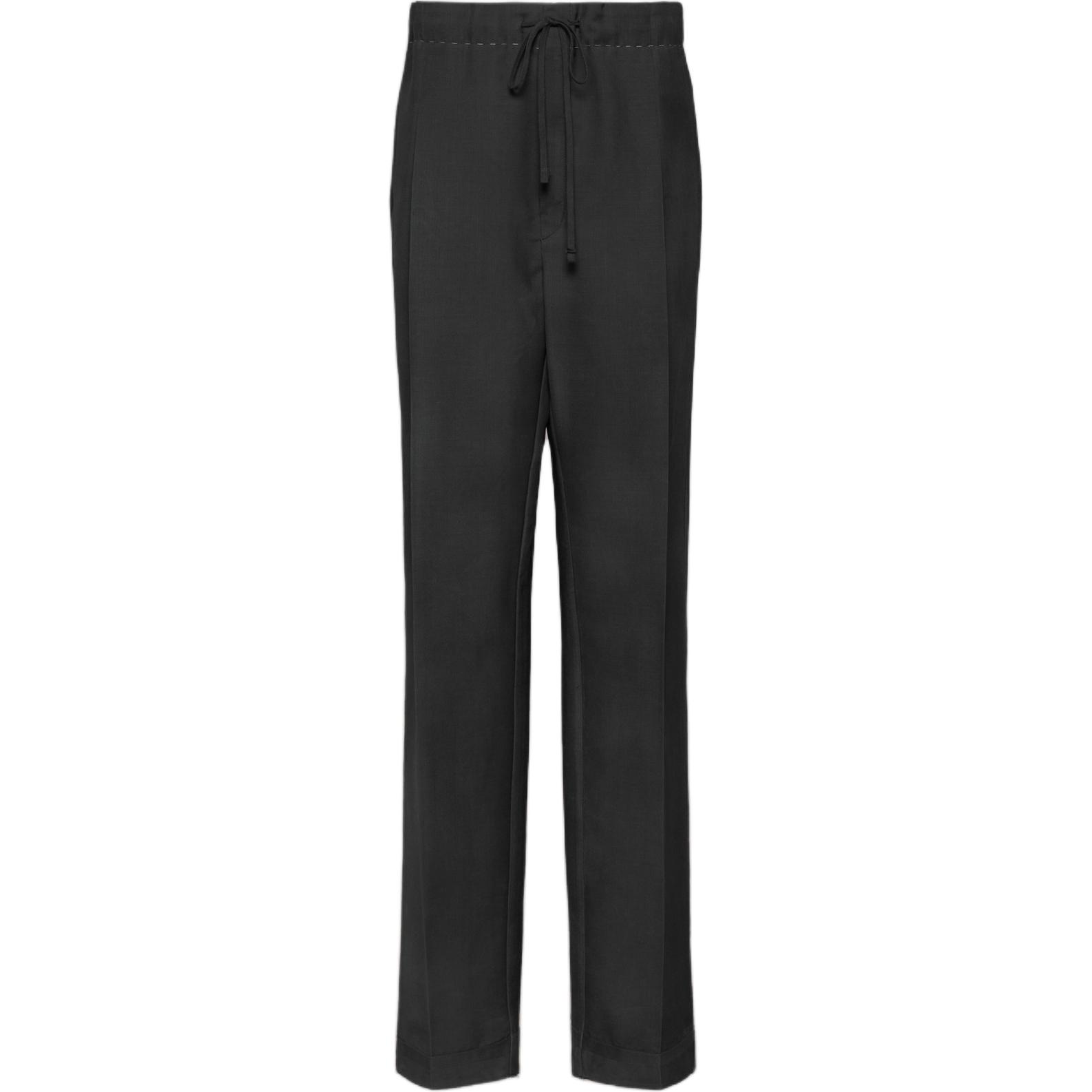 Женские штаны Maison Margiela Широкие (темно-серые)