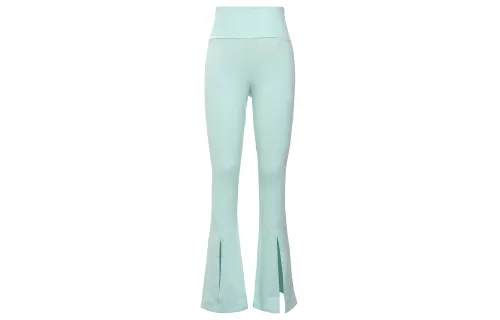 Adidas Originals Knitted Sweatpants Women's Green Moderate Slim Fit Pants