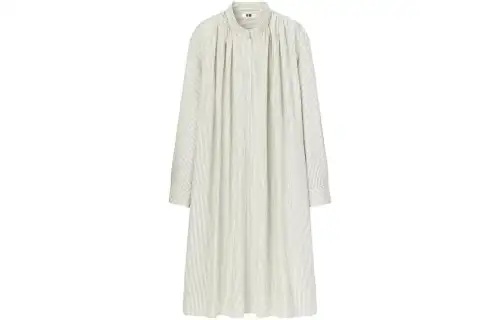 UNIQLO SS22 Mid Length Dress Green