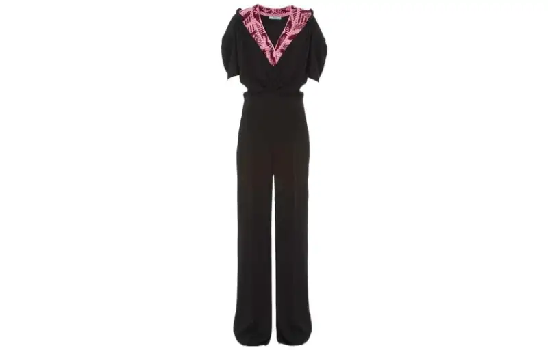 PRADA Jumpsuits Women's Black Moderate Jumpsuit