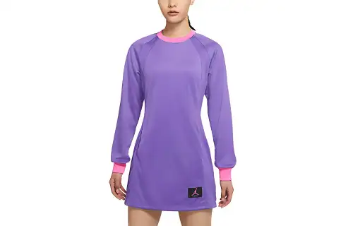 Jordan Long Sleeved Dress Women's Subtle Purple Pink
