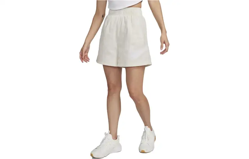 Nike Casual Shorts Women's Ivory Moderate