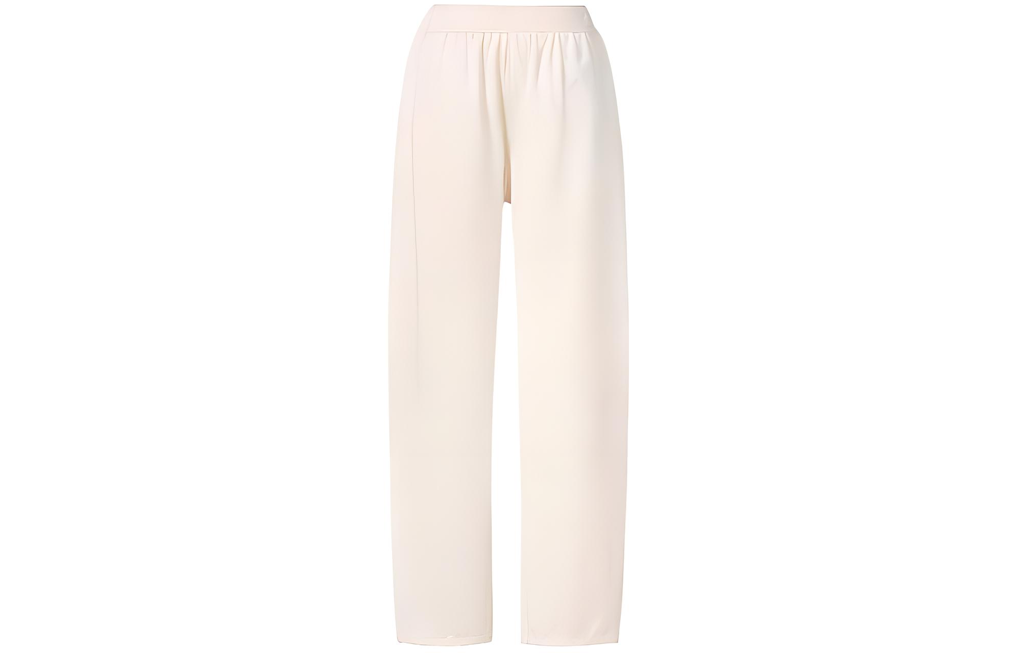 Женские брюки UNIQLO U (молочные)
