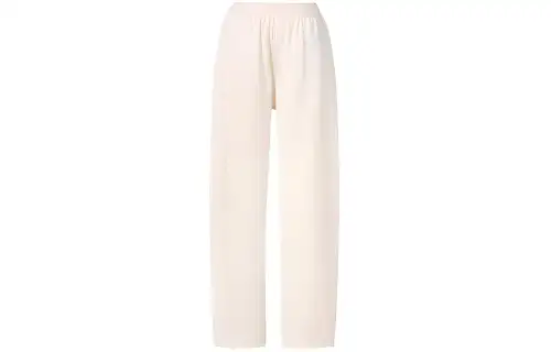 UNIQLO Knitted Sweatpants Women's Ivory