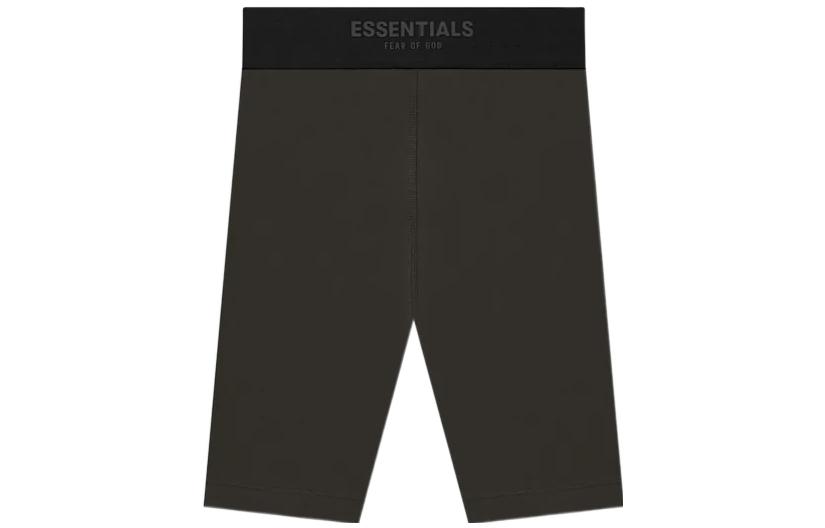Женские штаны Fear of God Essentials (серо-черные)