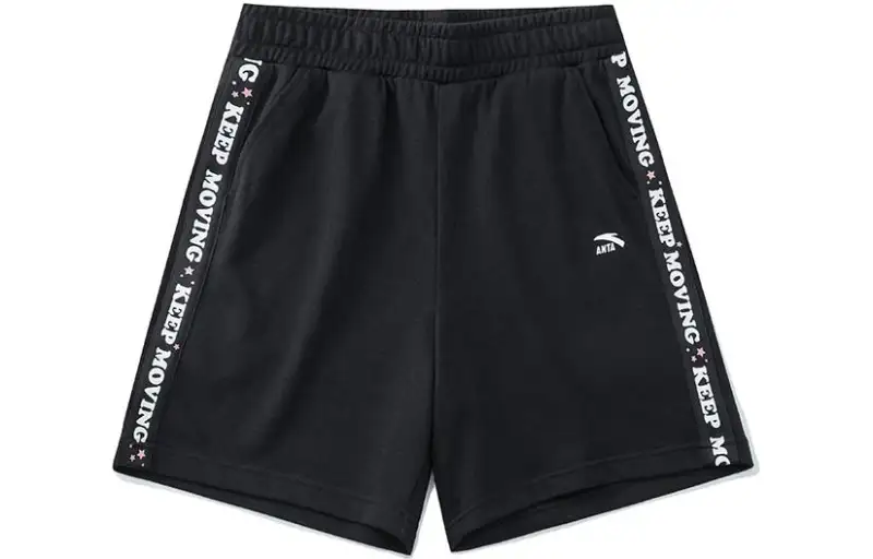 ANTA Life Collection Casual Shorts Women's Black Moderate