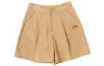 Li Ning Casual Shorts Women's Deer Brown Moderate