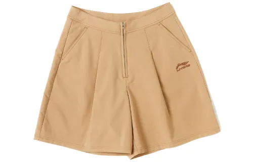 Li Ning Casual Shorts Women's Deer Brown Moderate