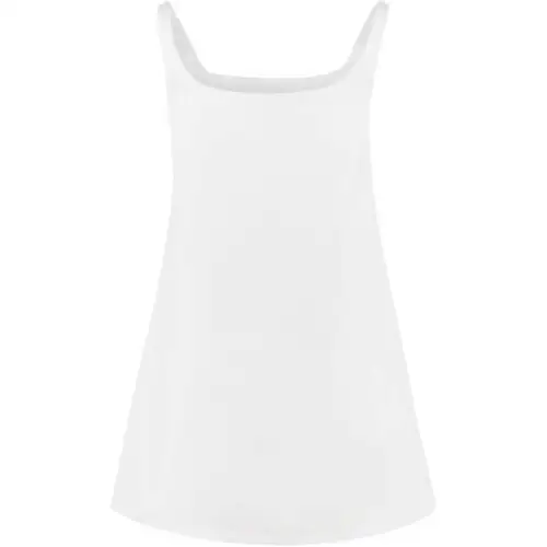 PRADA SS22 Sleeveless Dress Women's White