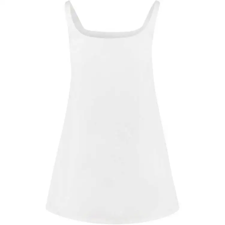 PRADA SS22 Sleeveless Dress Women's White