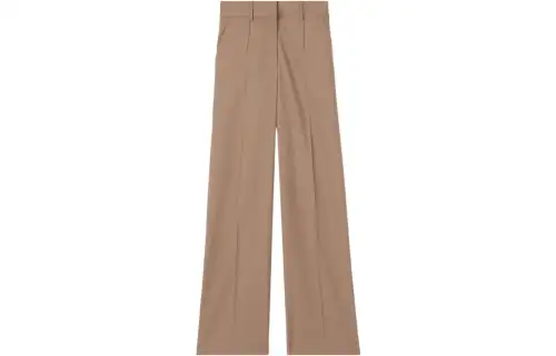 Burberry wide-leg wool trousers