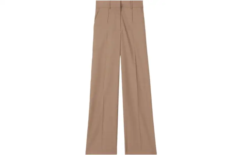 Burberry wide-leg wool trousers