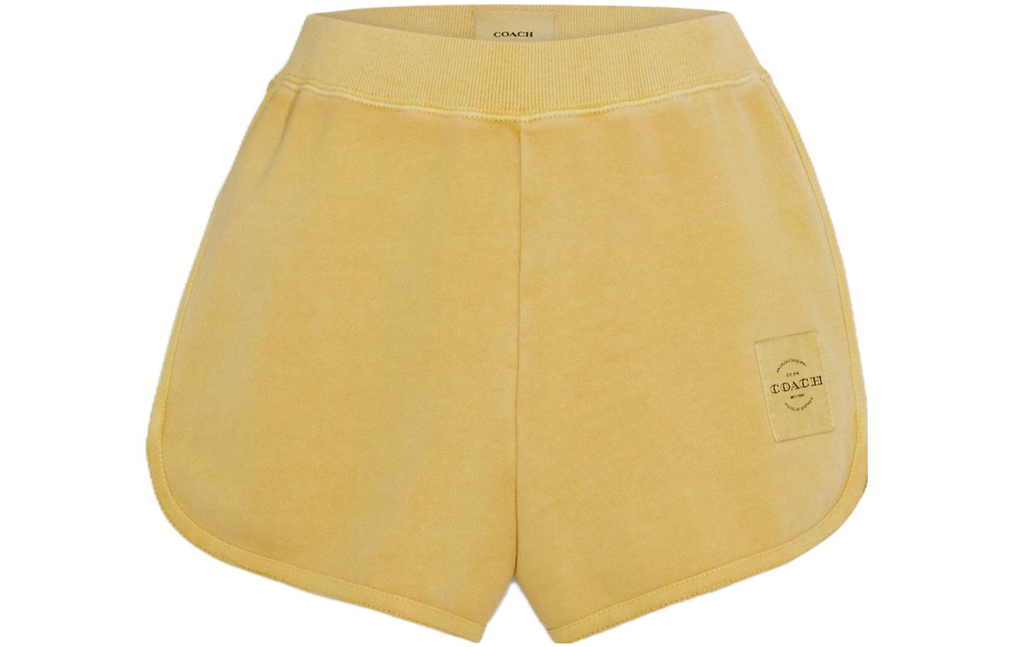 COACH SS23 Casual Shorts Women's Yellow