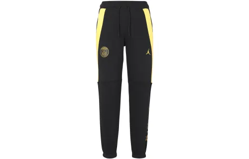 Jordan X Paris Saint Germain Women'ss Pants Asia Sizing Black/Tour Yellow