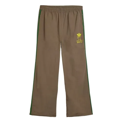 Adidas Originals x Brain Dead Sports Pants Unisex Brown Green