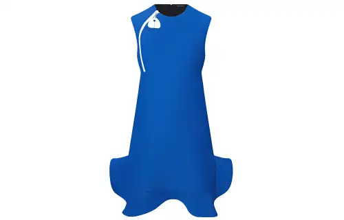 LOUIS VUITTON A-Line Flounce Dress