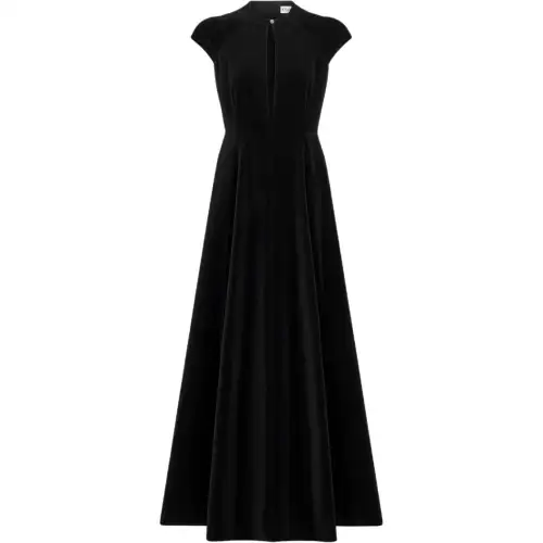 DIOR FW24 Short Sleeved Dress Women's Black
