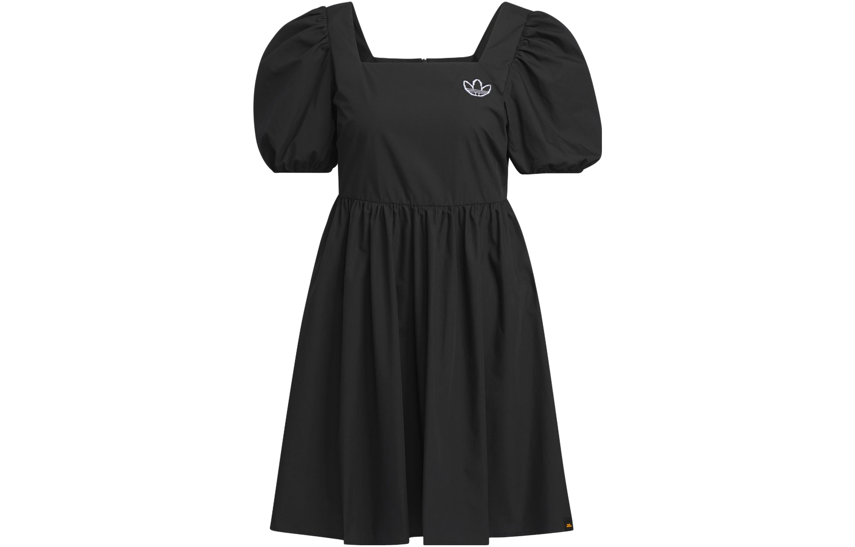 Женское платье adidas originals Woven Dress (черное)