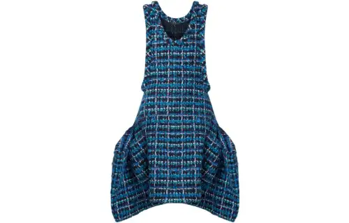 LOUIS VUITTON Sleeveless Dress Women's Blue