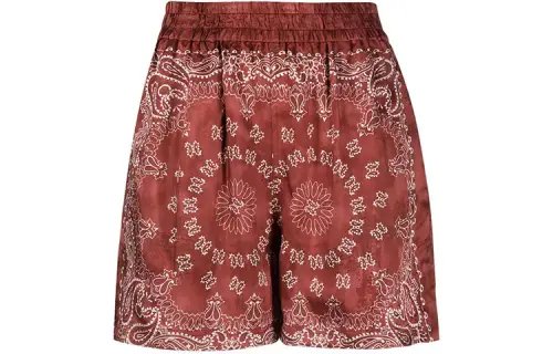 Golden Goose Casual Shorts Women's Red Moderate