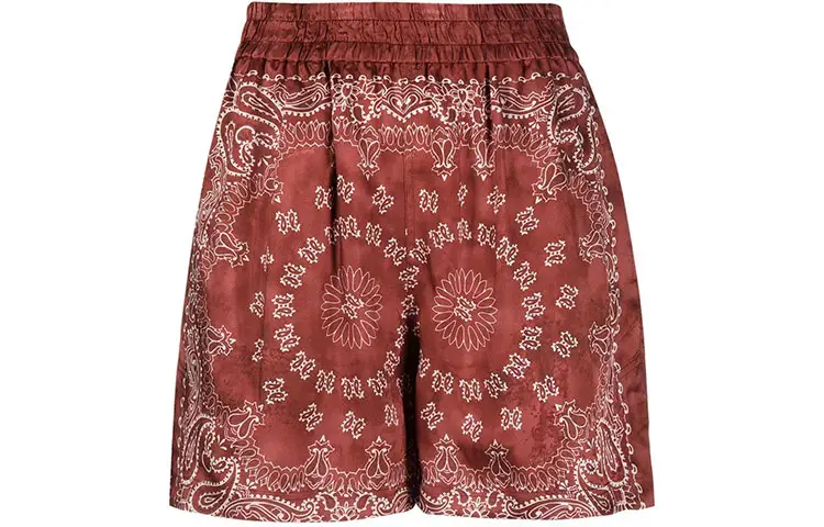 Golden Goose Casual Shorts Women's Red Moderate