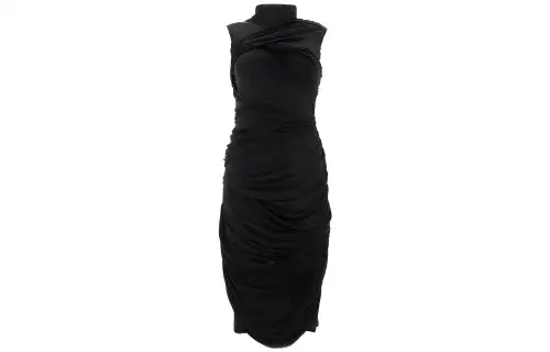 LOEWE Sleeveless Dresses Women's Black Crew Neck