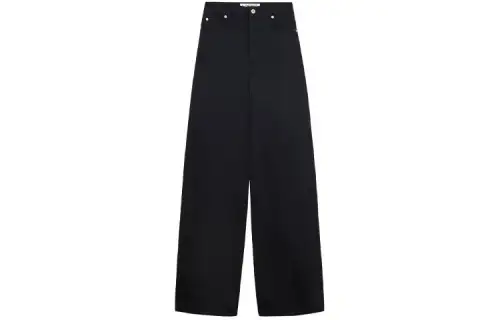 LOEWE High Waisted Jeans In Denim Jeans Women's Black