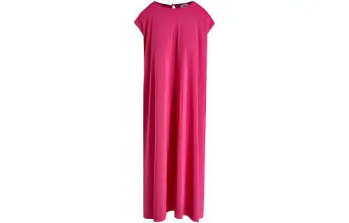 Vetements Short Sleeved Dresses Women's Rose Red