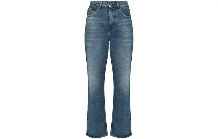 Deryn high-waisted flared jeans