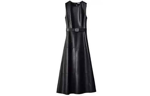 LOEWE FW21 Sleeveless Dress Women's Black