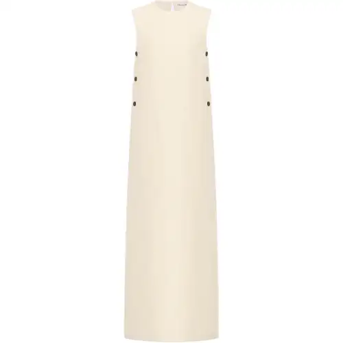 DIOR Sleeveless Dress Women's White