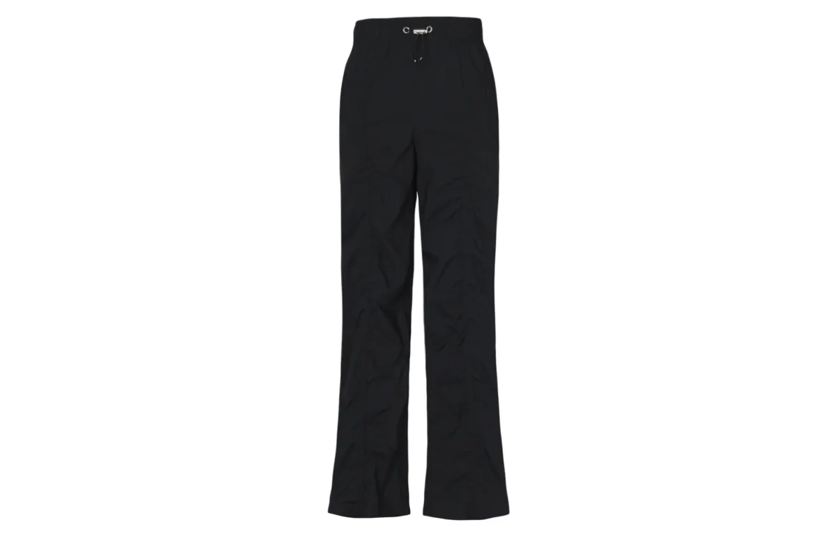Nike Knitted Sweatpants Women's Black Moderate Straight Fit Pants