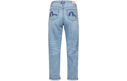 EVISU Jeans Women's Denim Blue Moderate Other