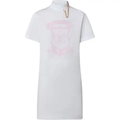LOUIS VUITTON SS22 Short Sleeved Dress Women's White