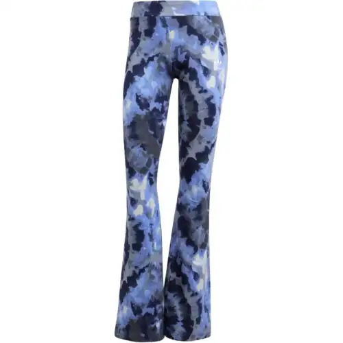 Adidas Originals TIE DYED FLARED PANTS Casual Pants Women's Dark Blue/Multicolor