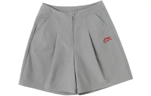 Li Ning Casual Shorts Women's Gray Moderate
