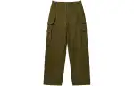 Timberland Cargo Pants Women's Olive Moderate Tapered Pants