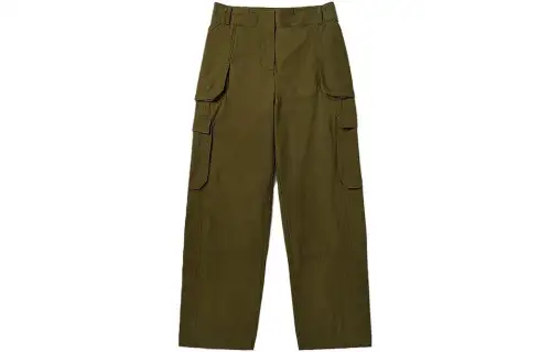 Timberland Cargo Pants Women's Olive Moderate Tapered Pants