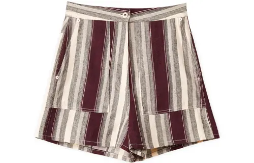 LOEWE Casual Shorts Women's Red Moderate