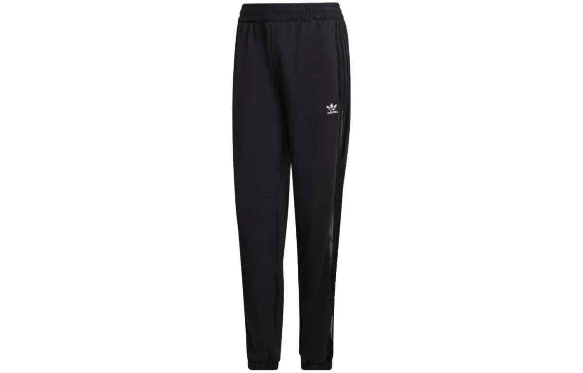 Adidas Originals Knitted Sweatpants Japan Version Women's Black