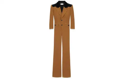 SAINT LAURENT Jumpsuit Women's Camel