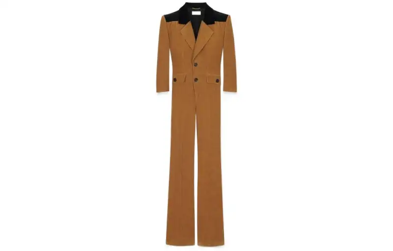 SAINT LAURENT Jumpsuit Women's Camel